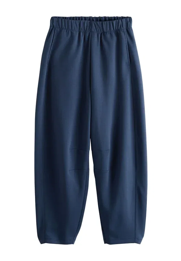 Спортивные штаны Next Regular Fit Premium Heavyweight Slinky Barrel Leg Joggers, темно-синий