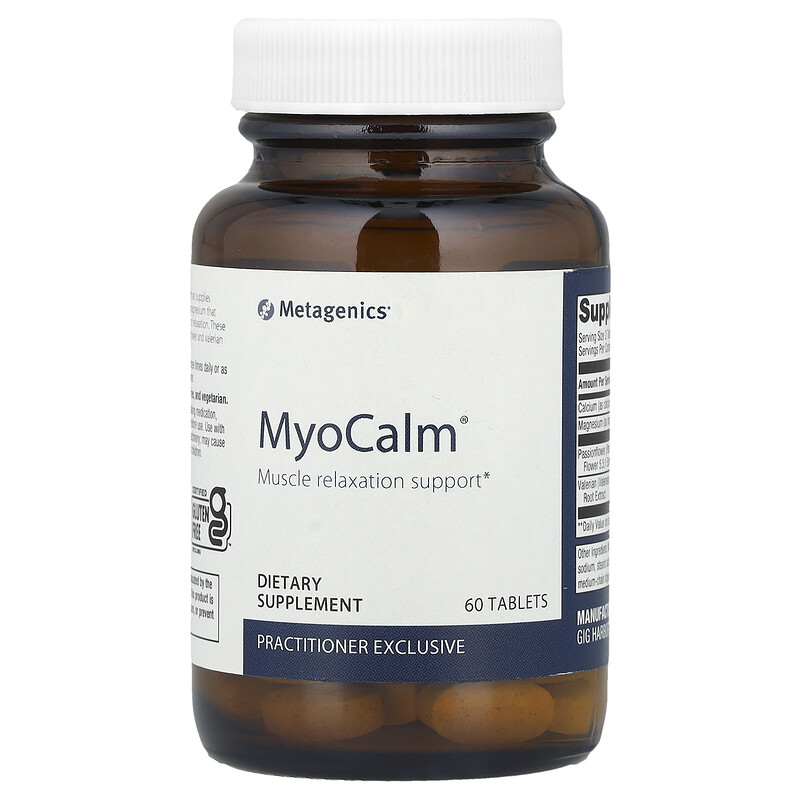 

Metagenics, MyoCalm, 60 таблеток