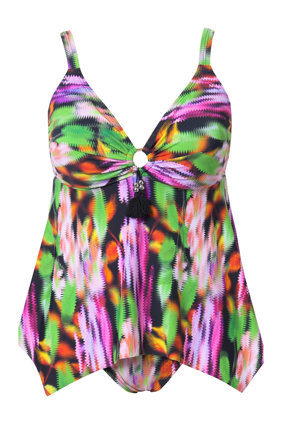 

Треугольный танкини Ulla Popken, разноцветный