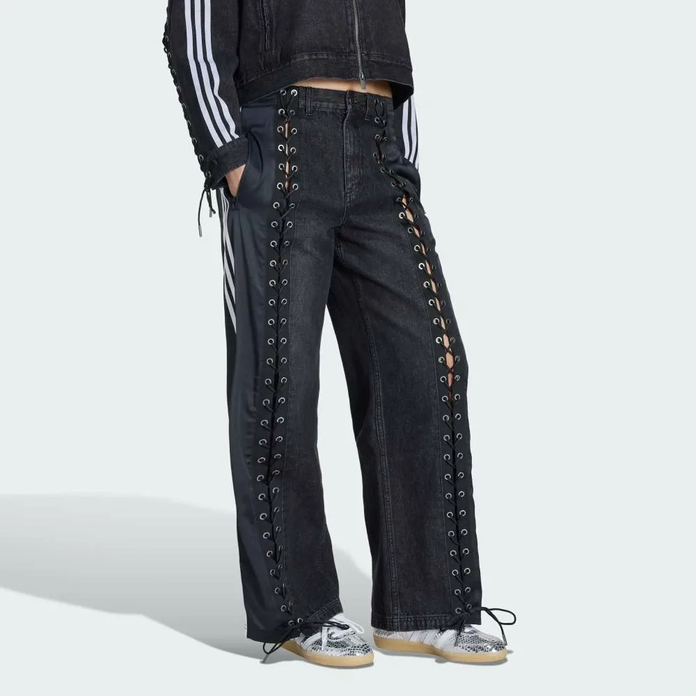 Джинсовые гоночные штаны Originals Denim FB Adidas, black