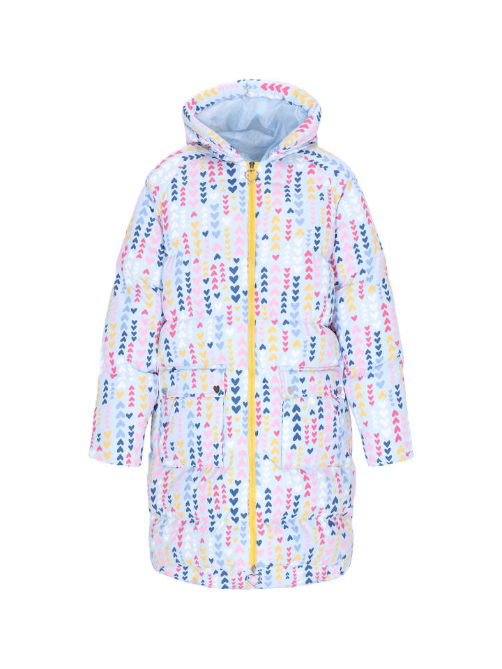 

MyMo ROCKS Женское пальто светло-голубого многоцветного цвета