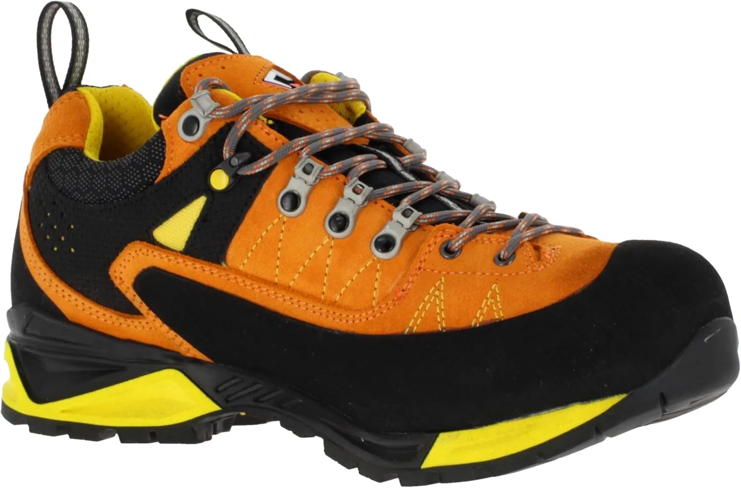 Рабочие водонепроницаемые и устойчивые мужские рабочие ботинки Garsport Mountain Tech Low W7 S7S с нескользящей подошвой, Arancio Giallo — фото 4