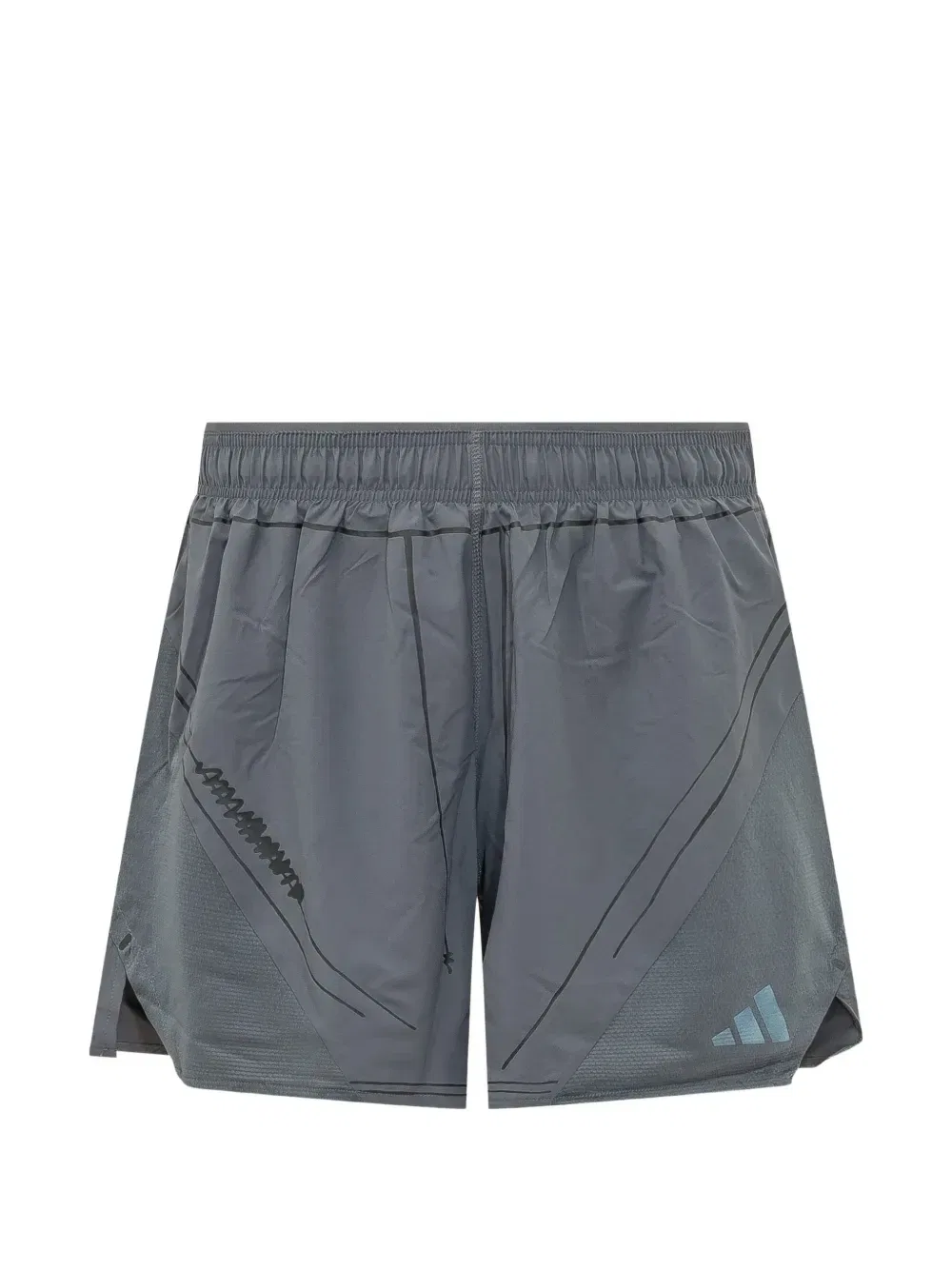 Шорты с вышитым логотипом Adi365 adidas, серый