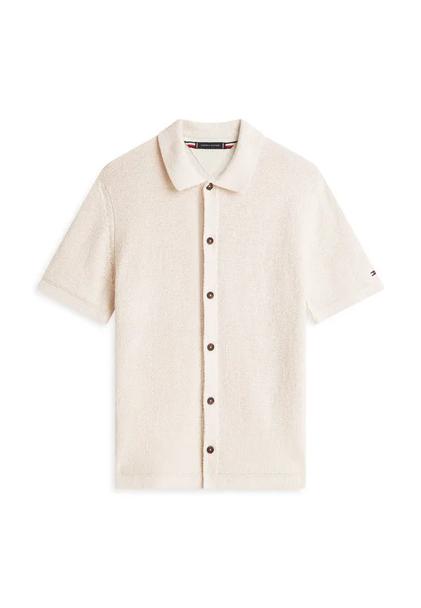 Рубашка свободного кроя из трикотажа с коротким рукавом Tommy Hilfiger, Muslin — фото 4