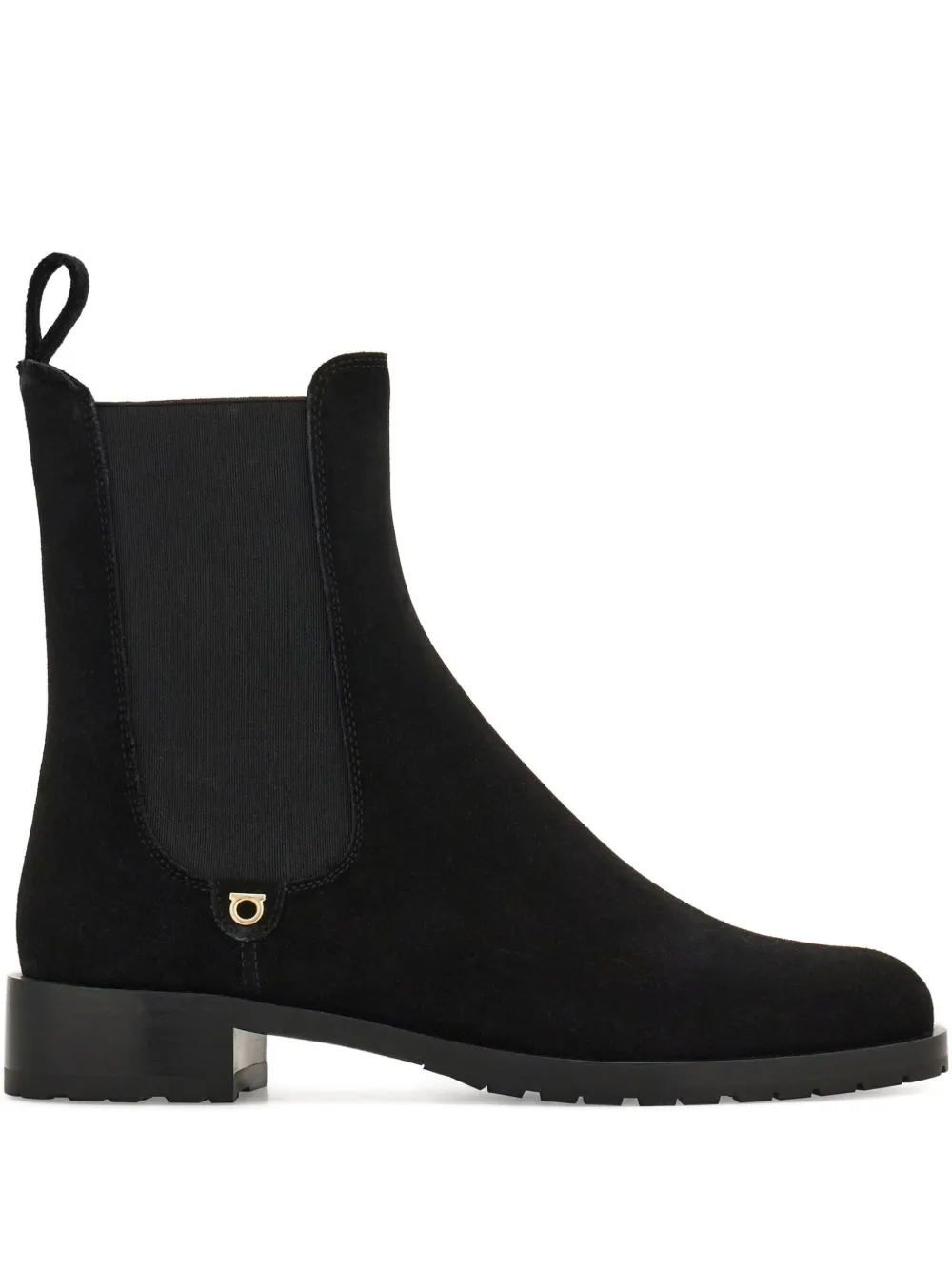 Ботинки челси Ferragamo, черный