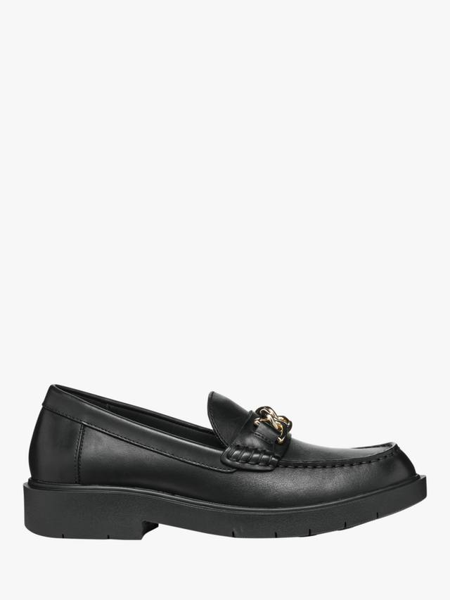 Spherica EC1 кожаные лоферы Geox, Black