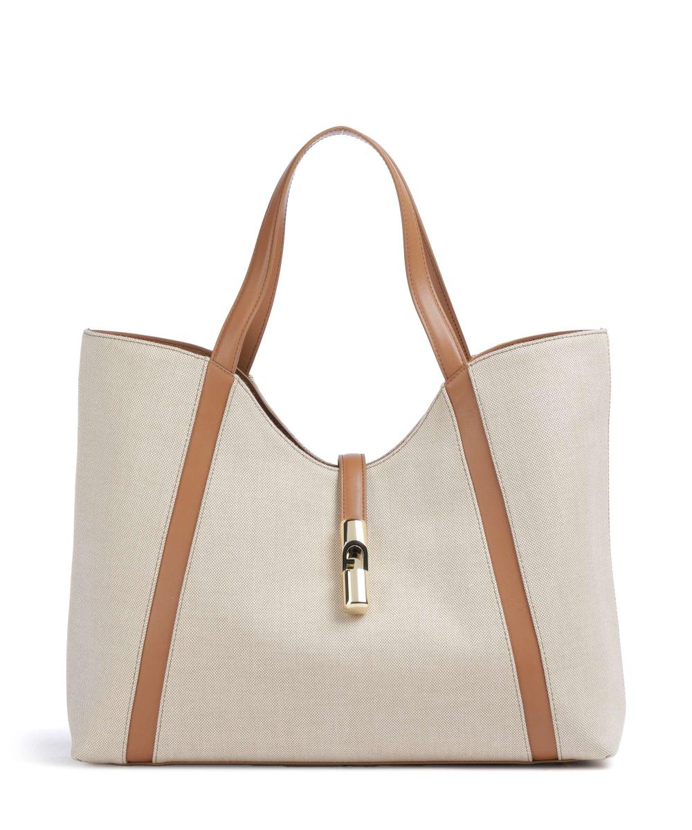 

Текстильная сумка-шоппер Goccia XL Furla, мультиколор