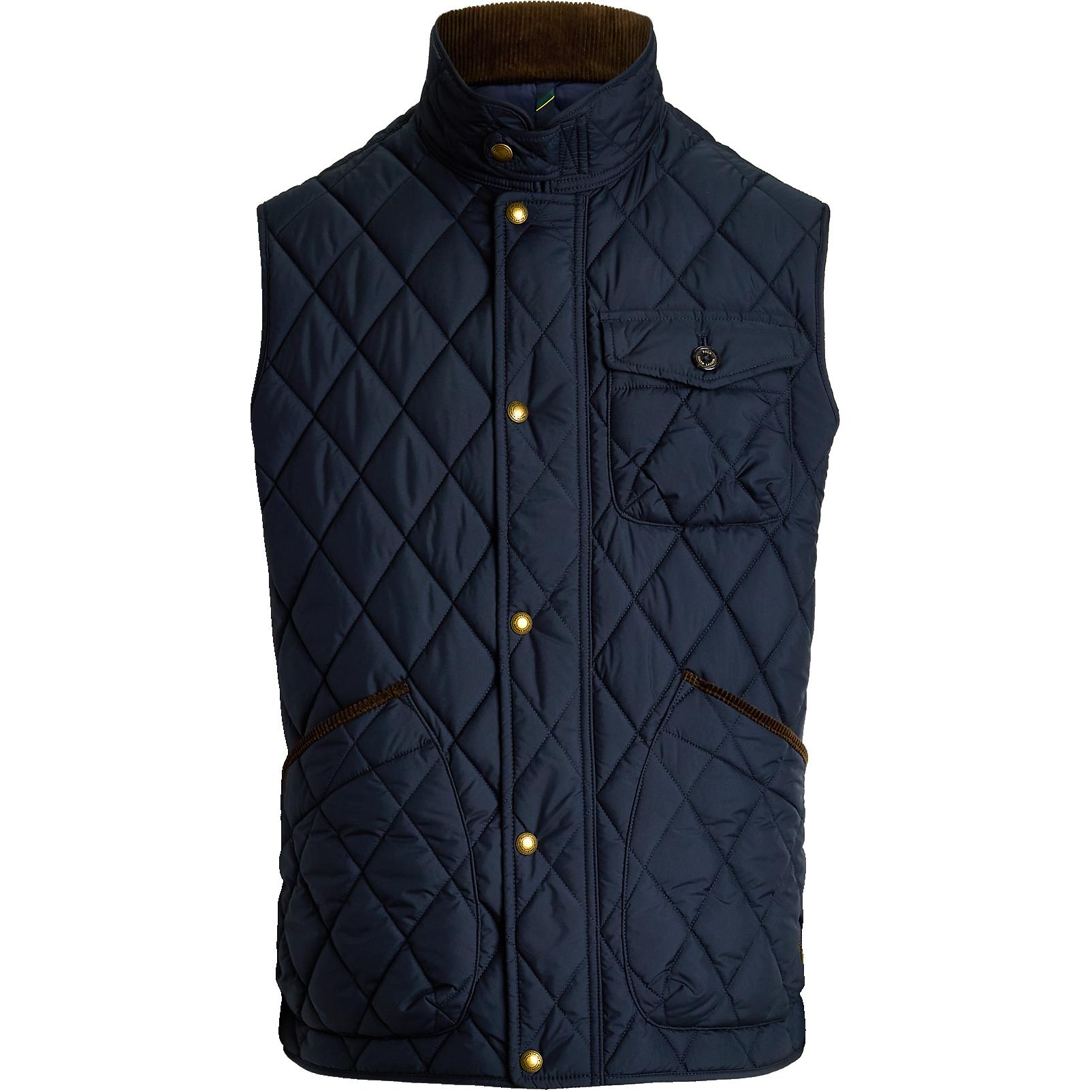 Polo Ralph Lauren Стеганый жилет, Dark Blue — фото 3