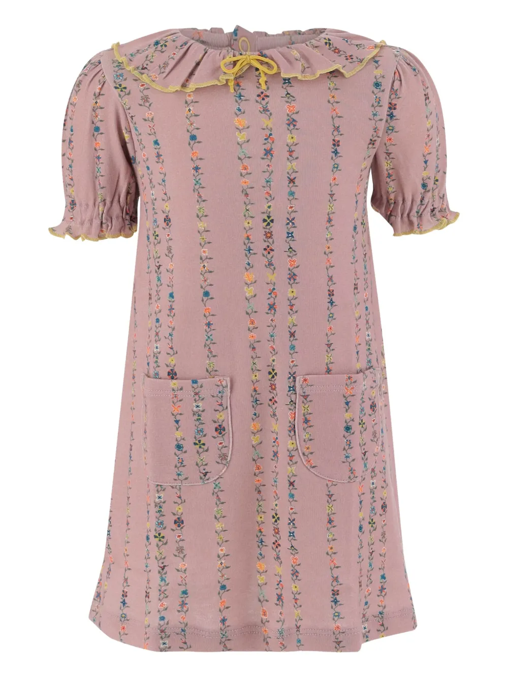 

Платье Pattie с объемными рукавами Misha & Puff, розовый