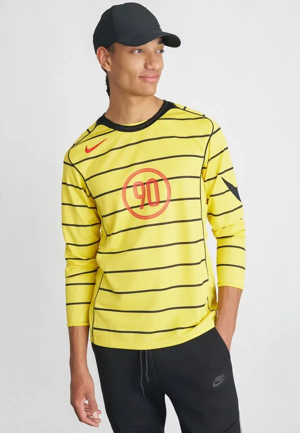 Футболка с длинными рукавами energy Nike Sportswear, Yellow/Black/Red