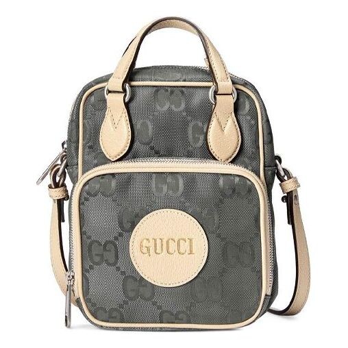 

Сумка logo printing off the grid backpack grey Gucci, серый