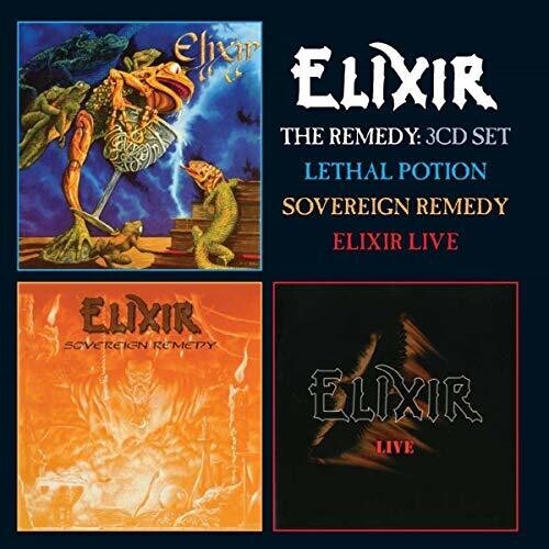 

CD диск Elixir: Remedy: Lethal Potion / Sovereign Remedy / Elixir Live (RemasteredBoxset Edition)