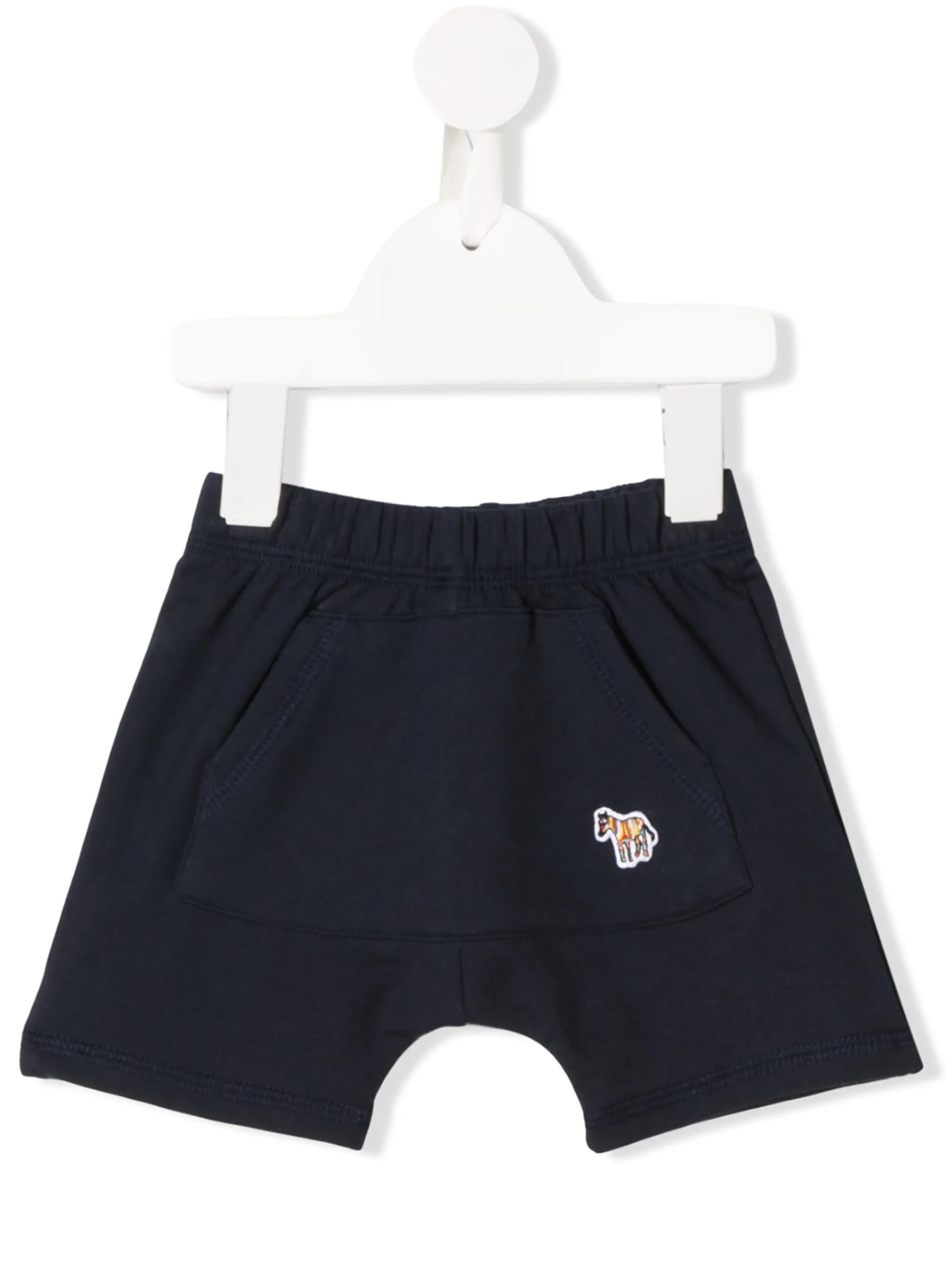 

Шорты с вышитым логотипом Paul Smith Junior, синий