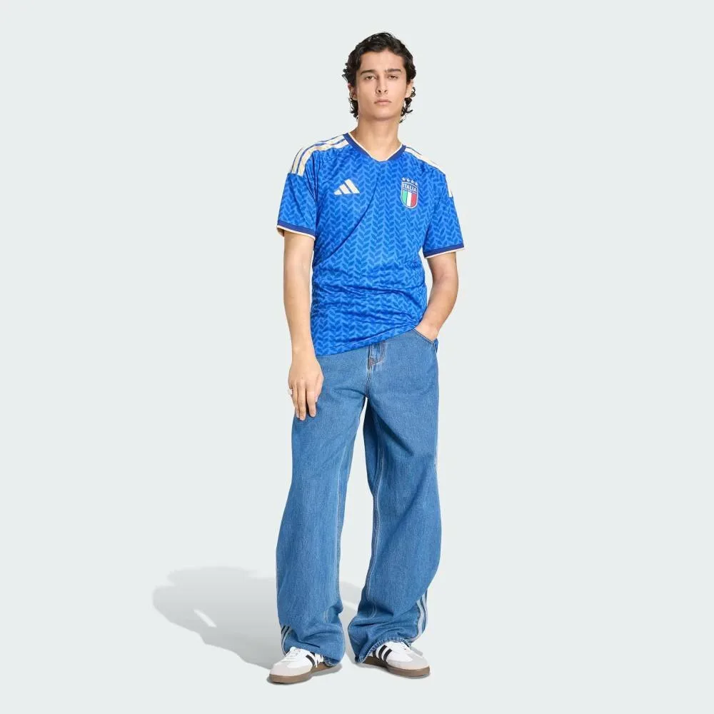 Домашняя футболка сборной Италии №26 (реплика) Adidas, blue — фото 3