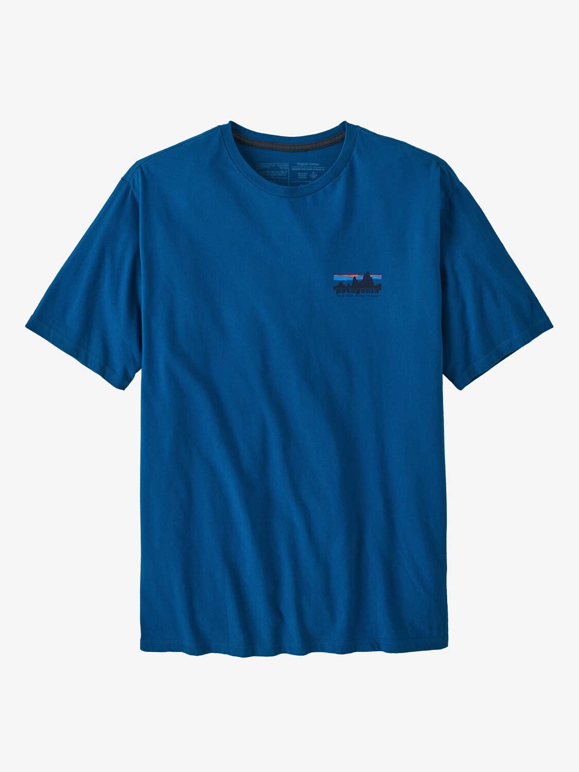 

Футболка Patagonia M's 73 Skyline Organic T-Shirt, синий