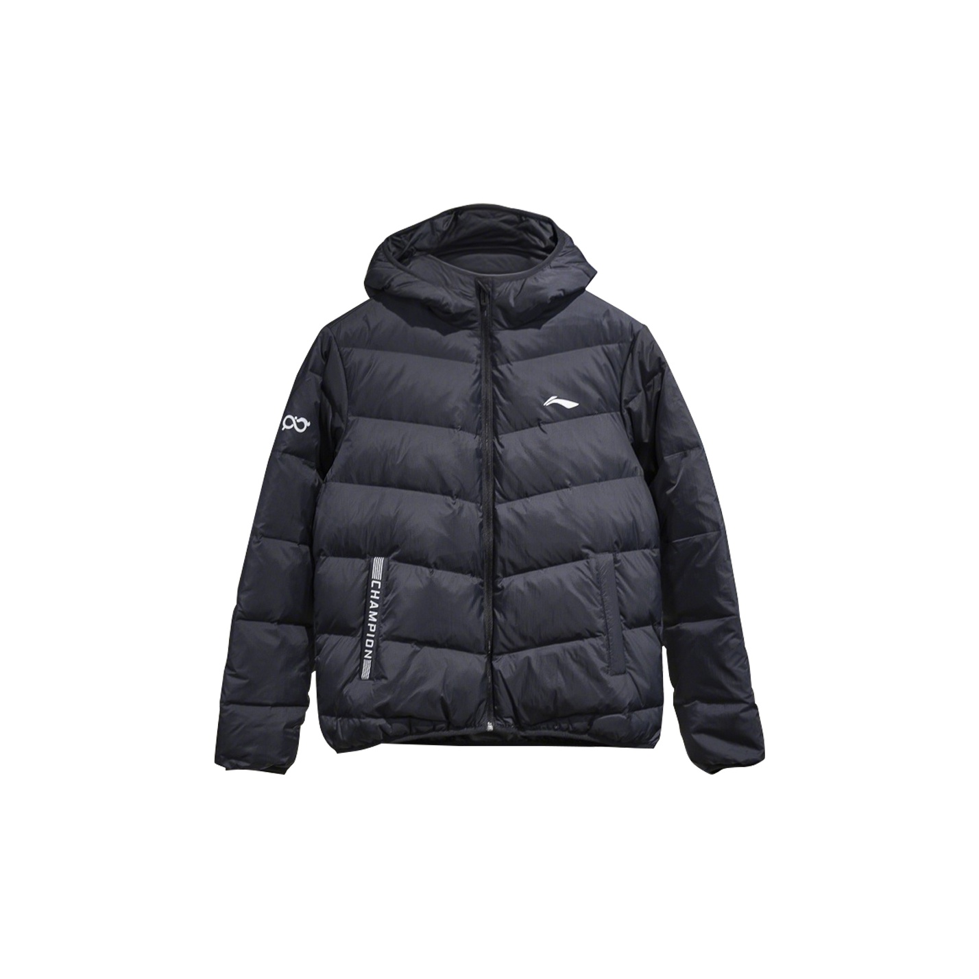

LINING Пуховик унисекс черный, Black