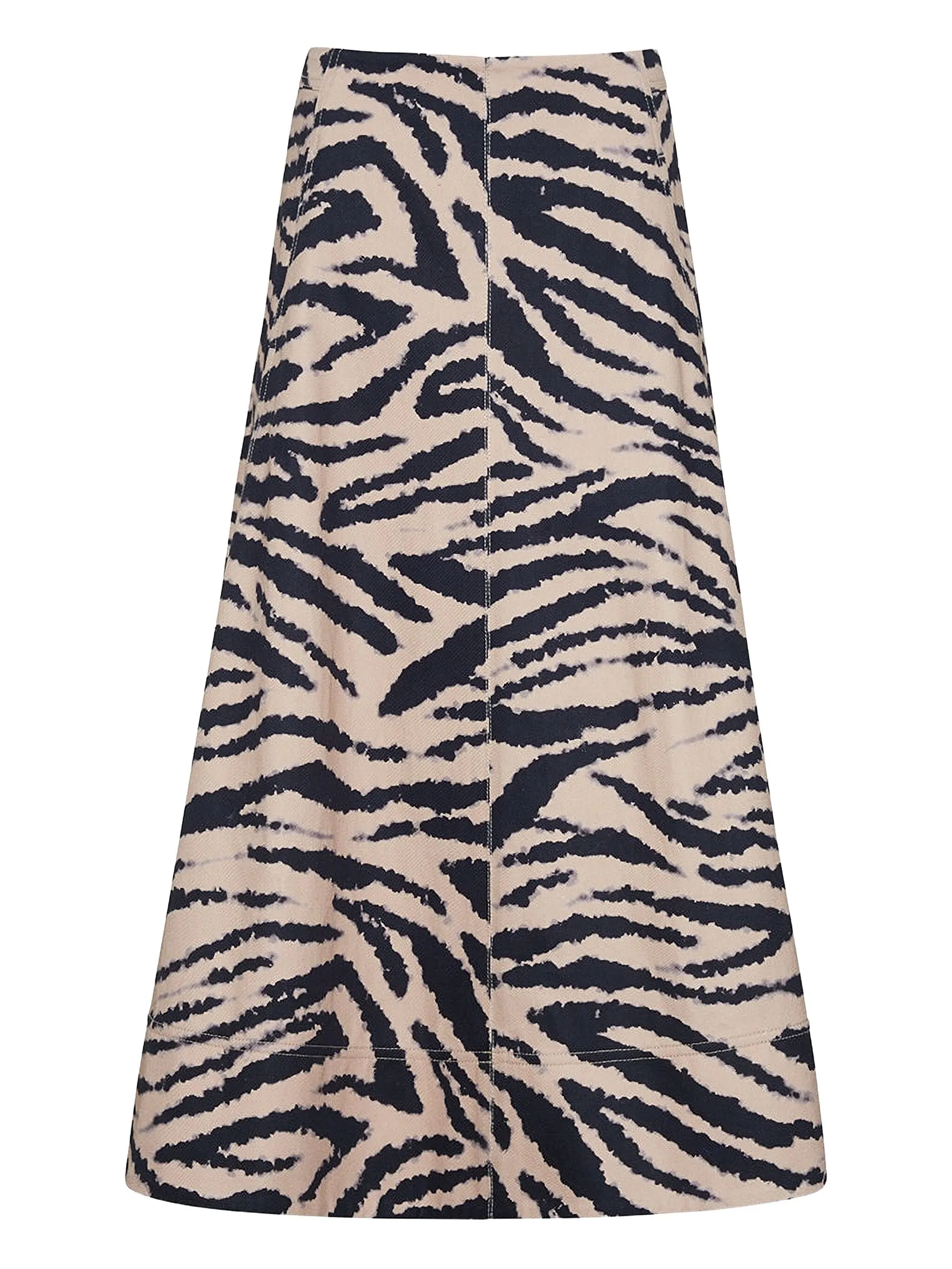

Юбка с зебровым принтом Cara Cara, бежевый