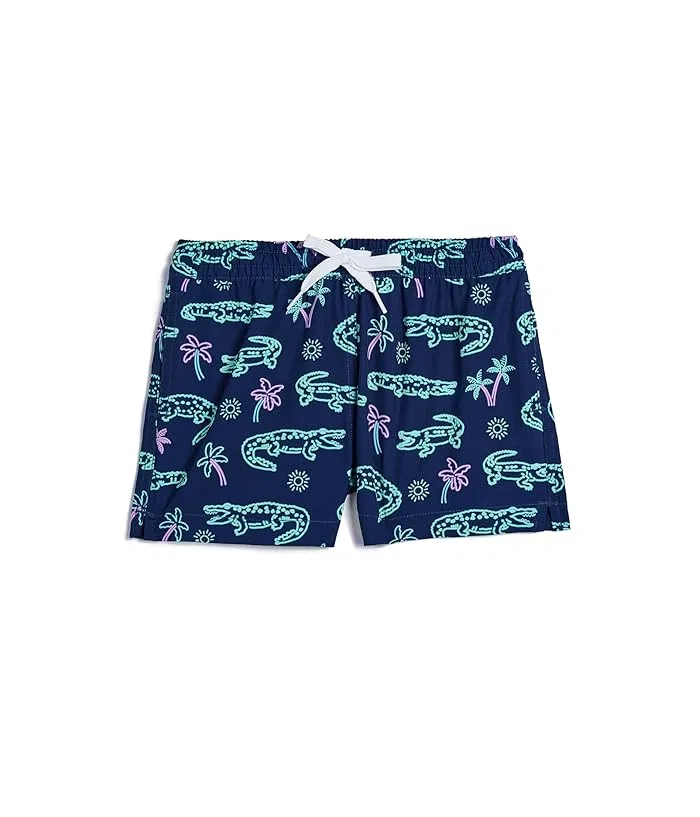 Плавки детские с подкладкой The Neon Glades Chubbies Kids, Navy Blue/Pattern Base