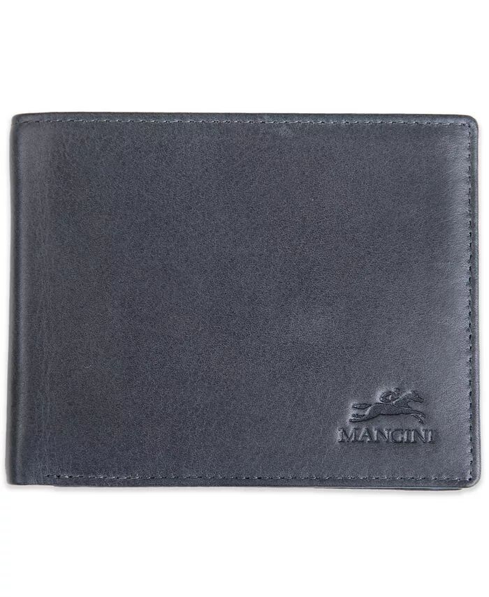 

Мужской кошелек Bellagio Collection Bifold с карманом для монет Mancini, серый