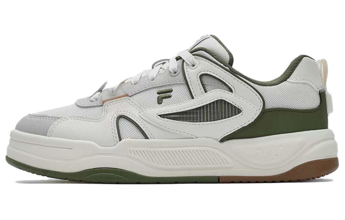 

Кроссовки FILA FUSION BANK II Skateboarding Shoes Women's Low-top White/Green, белый