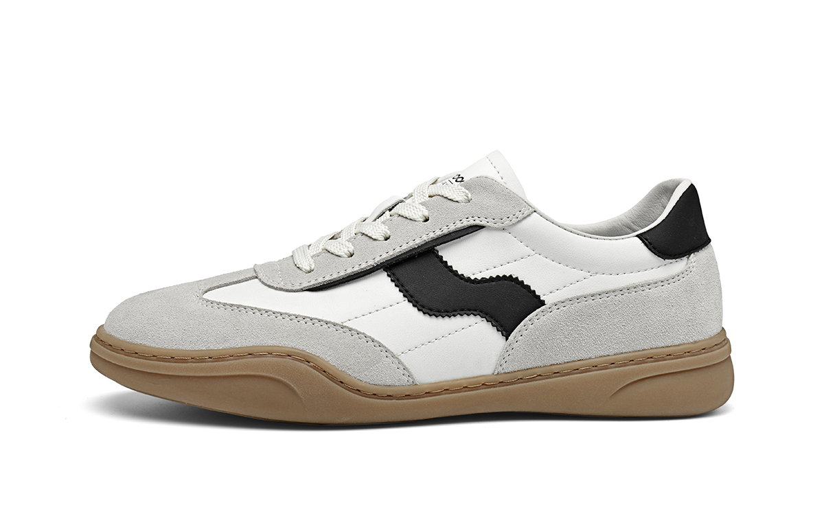 

Мужские низкие скейтбордистские кроссовки с противоскользящей подошвой HLA, белый серый