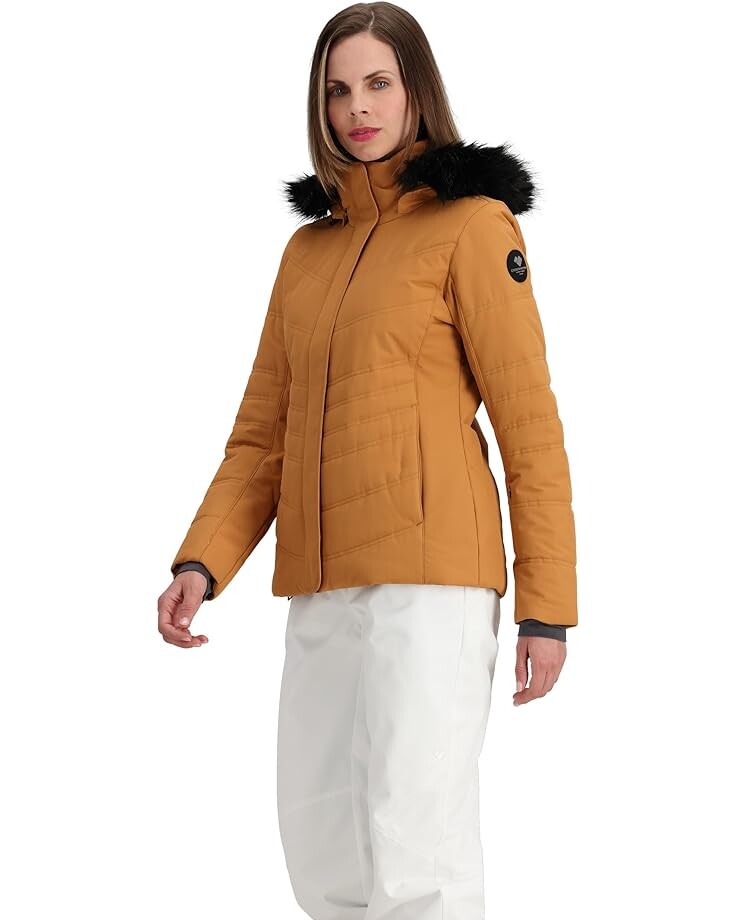 

Куртка Obermeyer Petite Tuscany II Jacket, цвет Brown Sugar