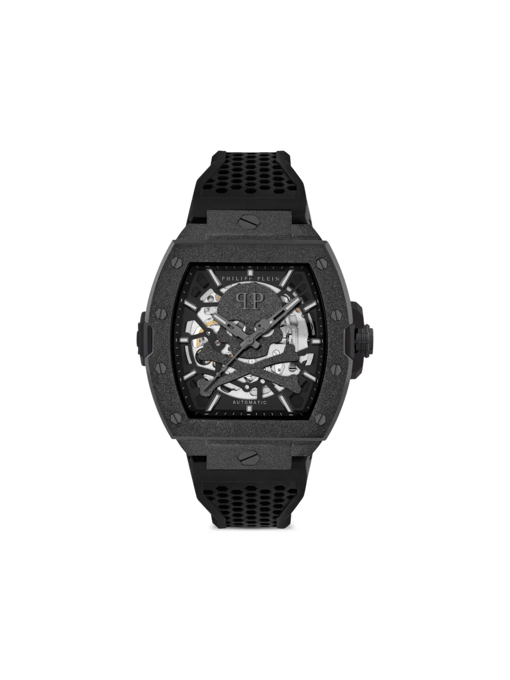 

Наручные часы The $skeleton Frosted 44 мм Philipp Plein, черный