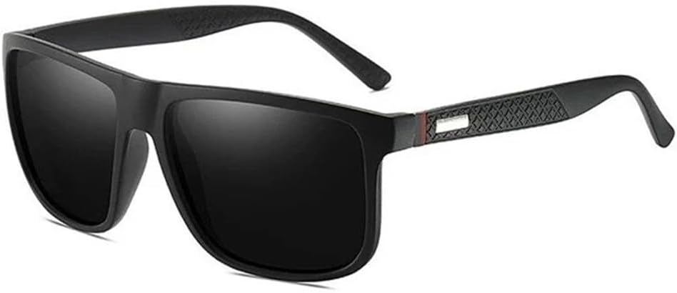 

Модные винтажные поляризованные солнцезащитные очки для мужчин и женщин, мужские солнцезащитные очки для вождения, рыбалки, с защитой от УФ-излучения UV400 KTUCN, Black