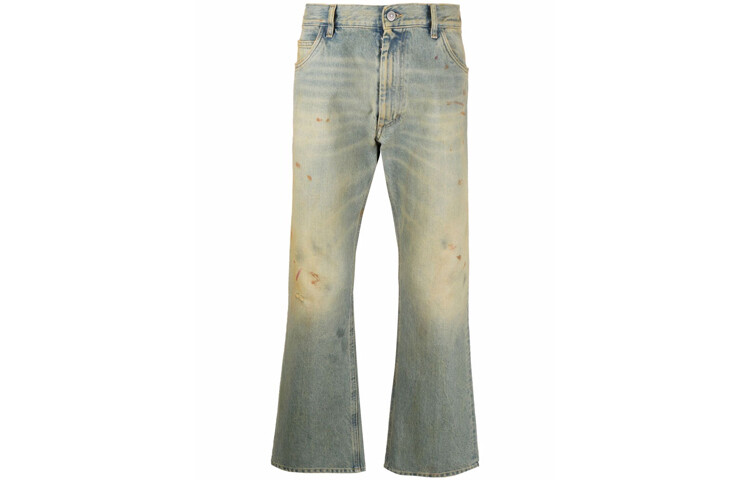 

Джинсы мужские зеленые Maison Margiela, зеленый