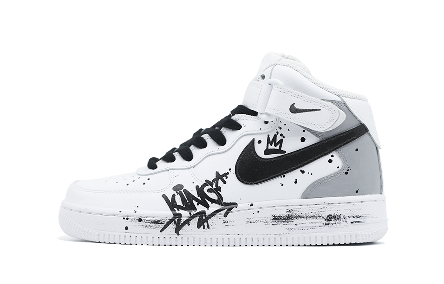 

Nike Кроссовки Air Force 1 Coverage, теплые, противоскользящие, амортизирующие, износостойкие, средней высоты, для скейтбординга, мужские, белые