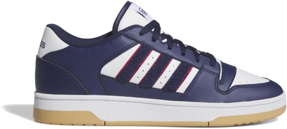 Кроссовки Adidas Унисекс-Взрослые Break Start, белый/синий/темно-синий/алый — фото 4