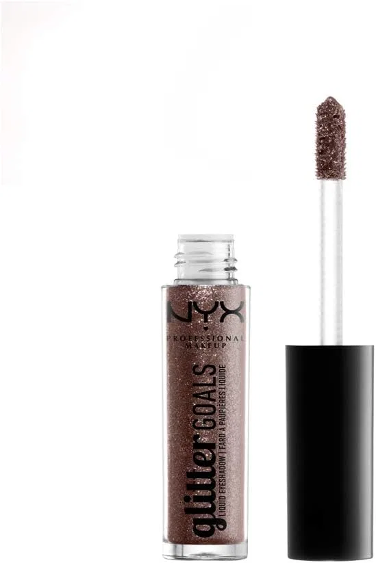 Жидкие тени для век Nyx Professional Makeup Glitter Goldz 03 Color Multi-verse Body — фото 2