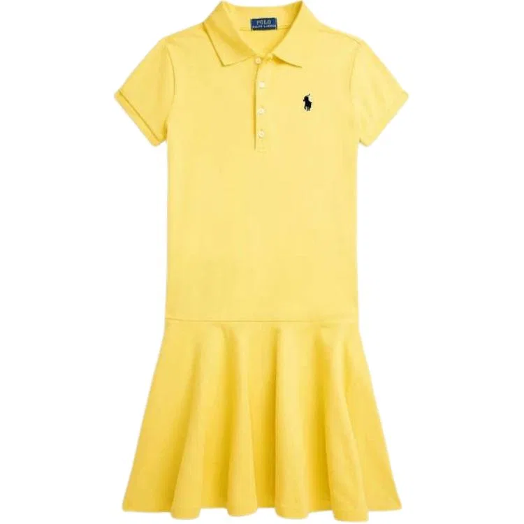 Платье SS23 Yellow Kids' Polo Ralph Lauren