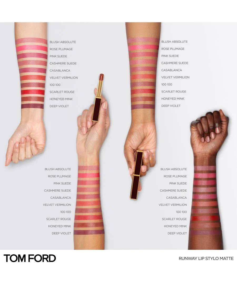Матовая помада Runway Lip Stylo, 2 г Tom Ford, 113 cashmere suede — фото 4