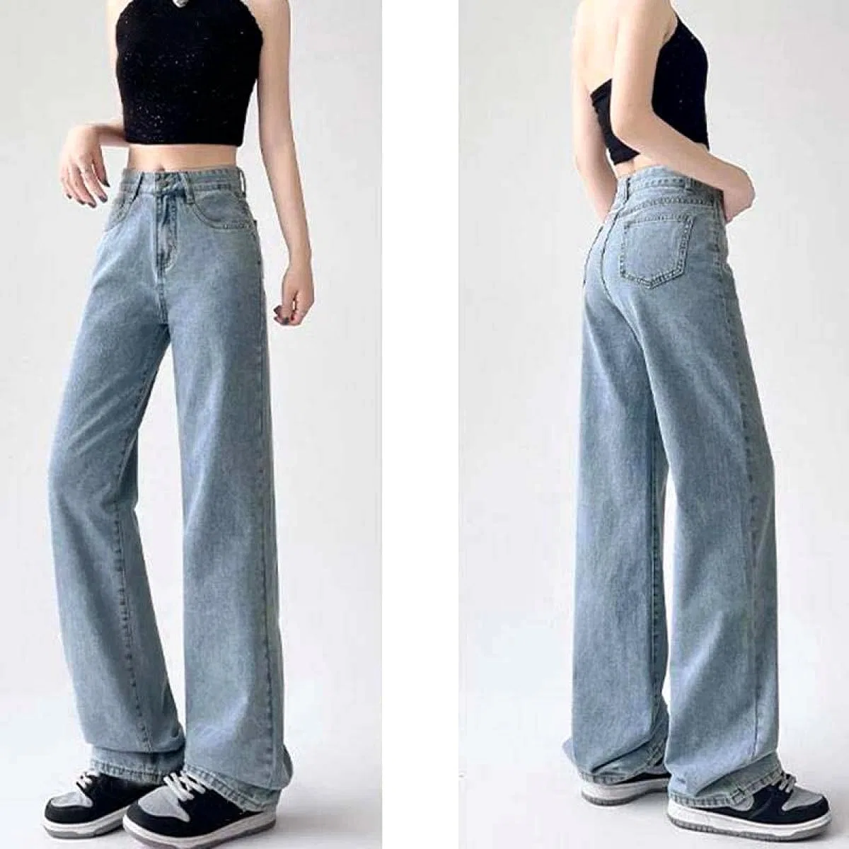 Джинсы клеш от талии, Urban Jeans, серый — фото 4