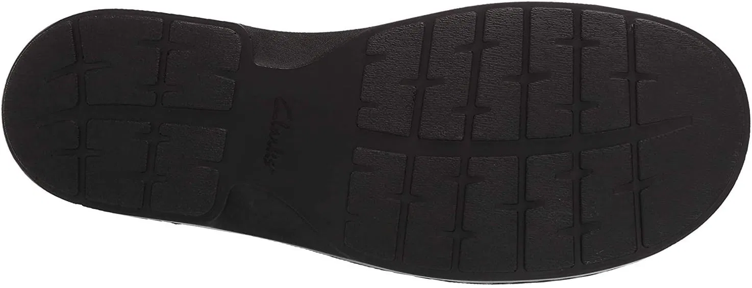 Мужские сандалии Clarks Malone Shore, Black Milled Leather — фото 4