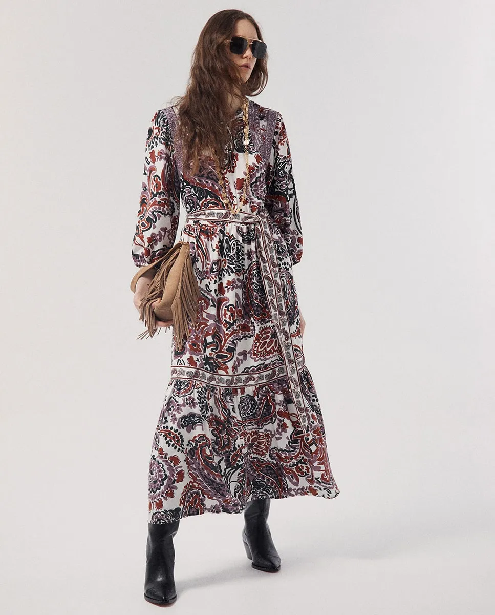 

Платье с одним плечом Sfera, сиреневый