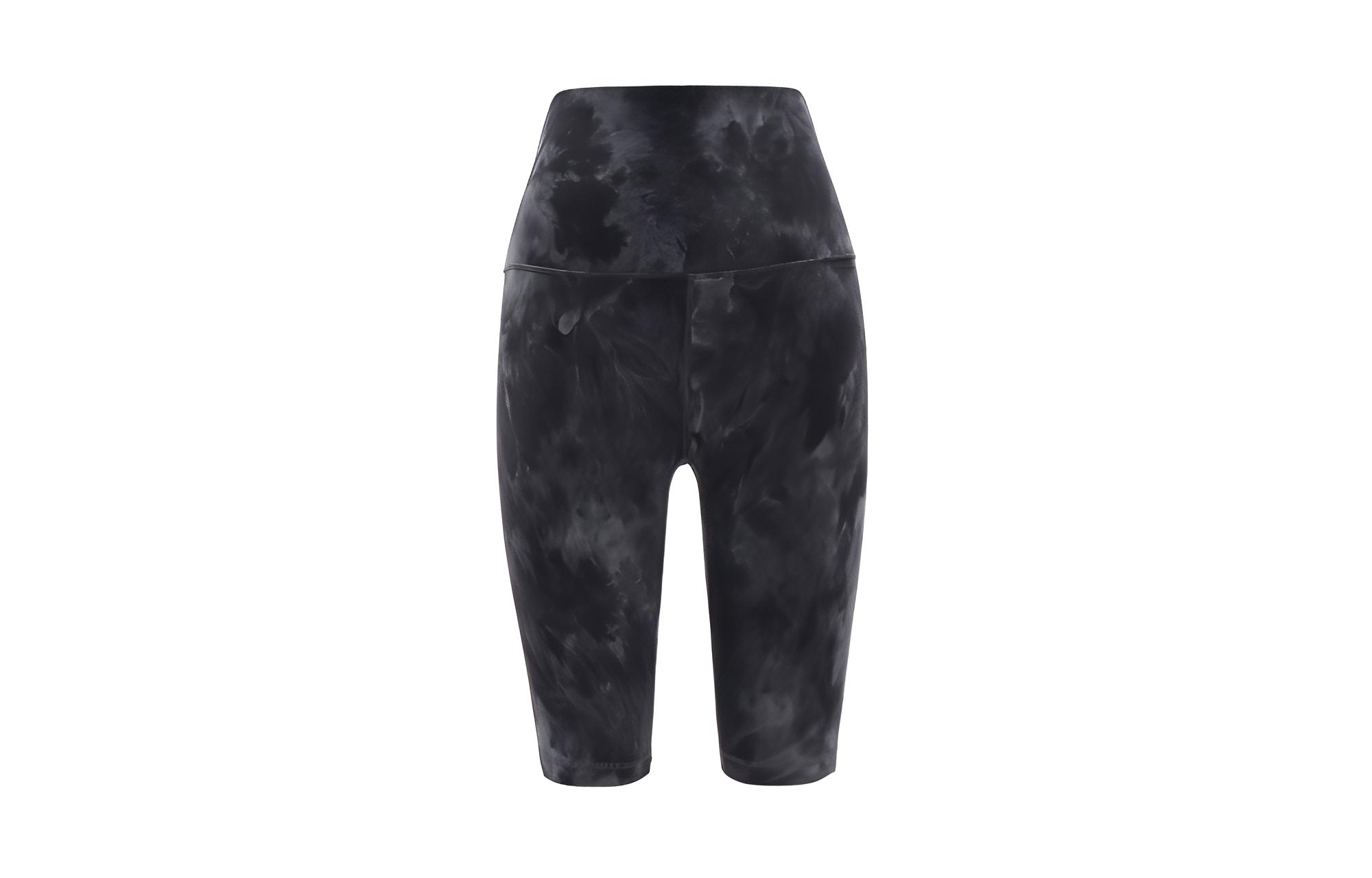 

Женские шорты для йоги Align Lululemon, Graphite Gray Tie-Dye