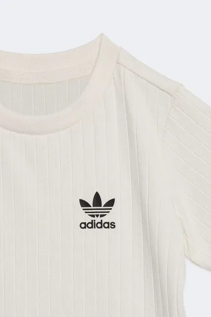 Комплект детский из гладкой ткани Adidas Originals, черный — фото 4