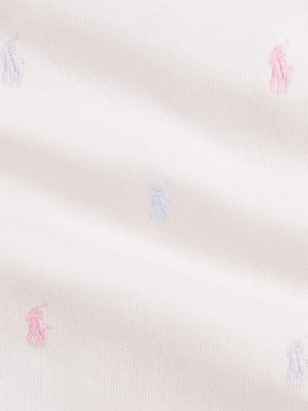 Комбинезон с вышивкой Polo Pony POLO RALPH LAUREN KIDS, розовый — фото 3