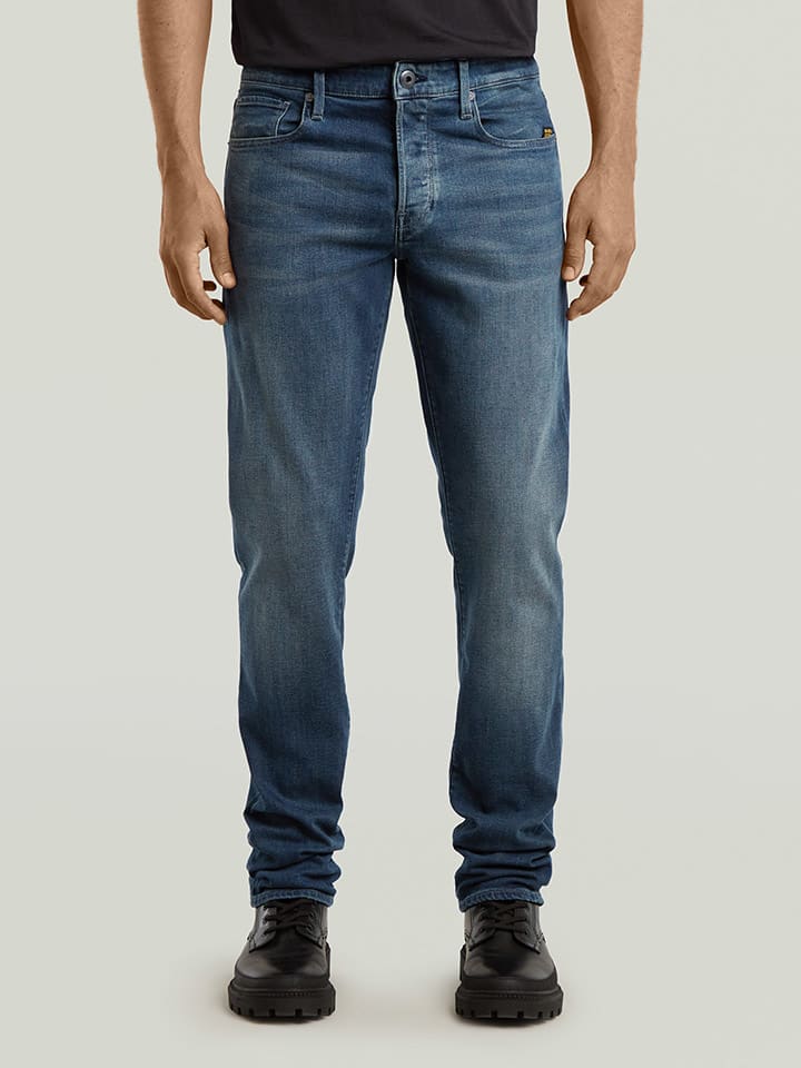 

G-Star Джинсы "3301" - стандартный крой - темно-синего цвета