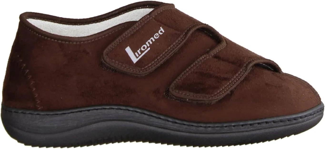 Liromed 476-20Z7 Mocca (коричневый) - Закрытые тапочки - Мужская обувь для профилактики диабета, коричневые — фото 2