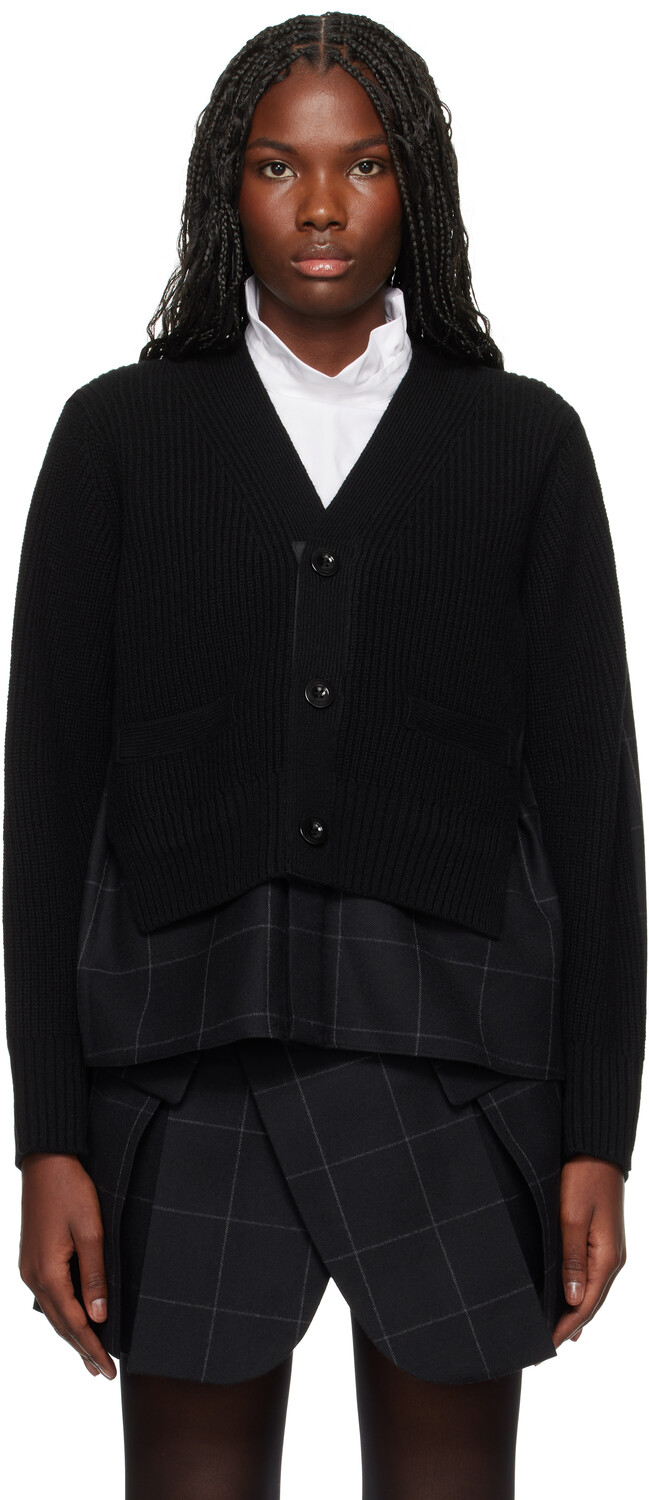 

Кардиган с узором «Окно» sacai