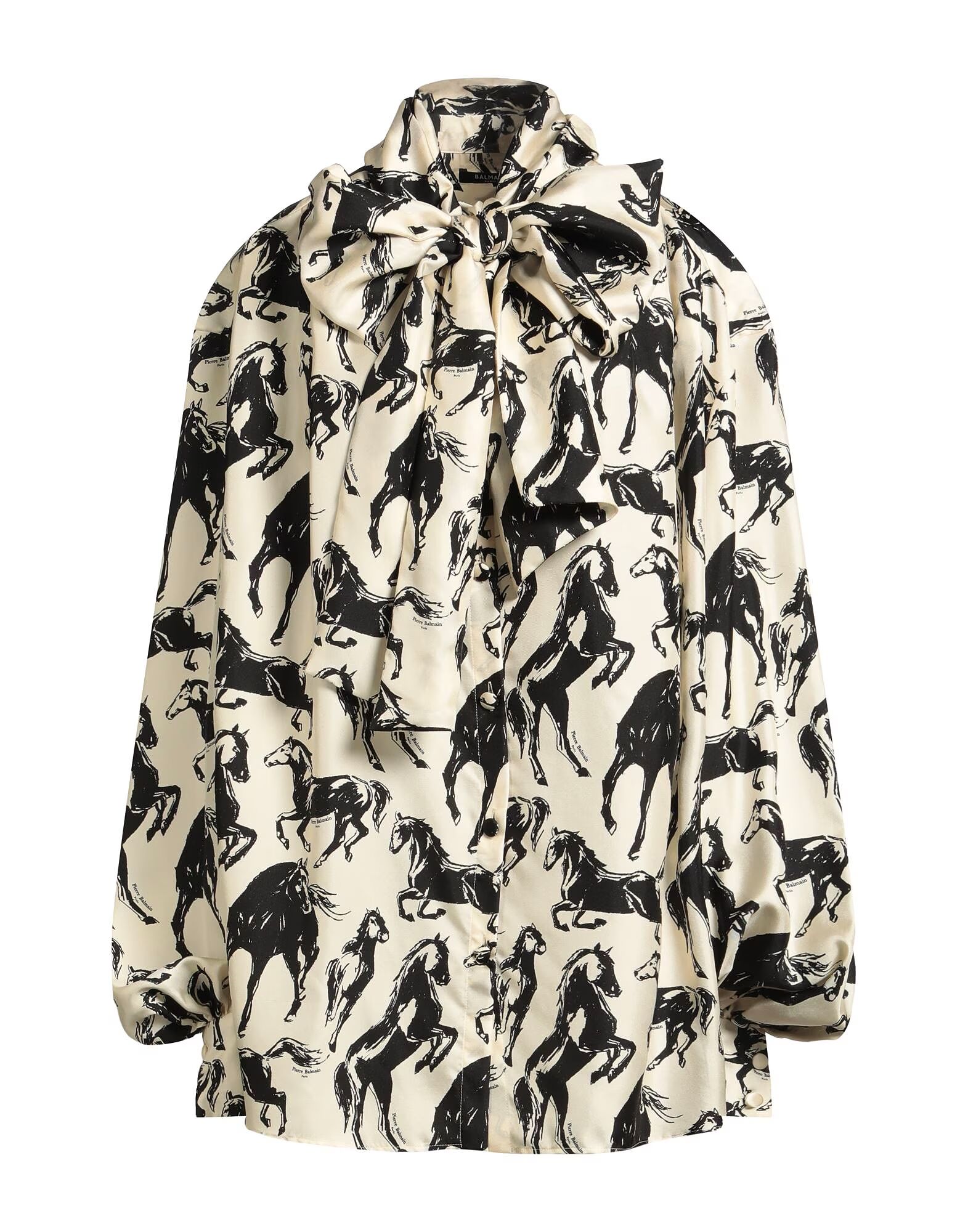 

Рубашка Balmain, кремовый