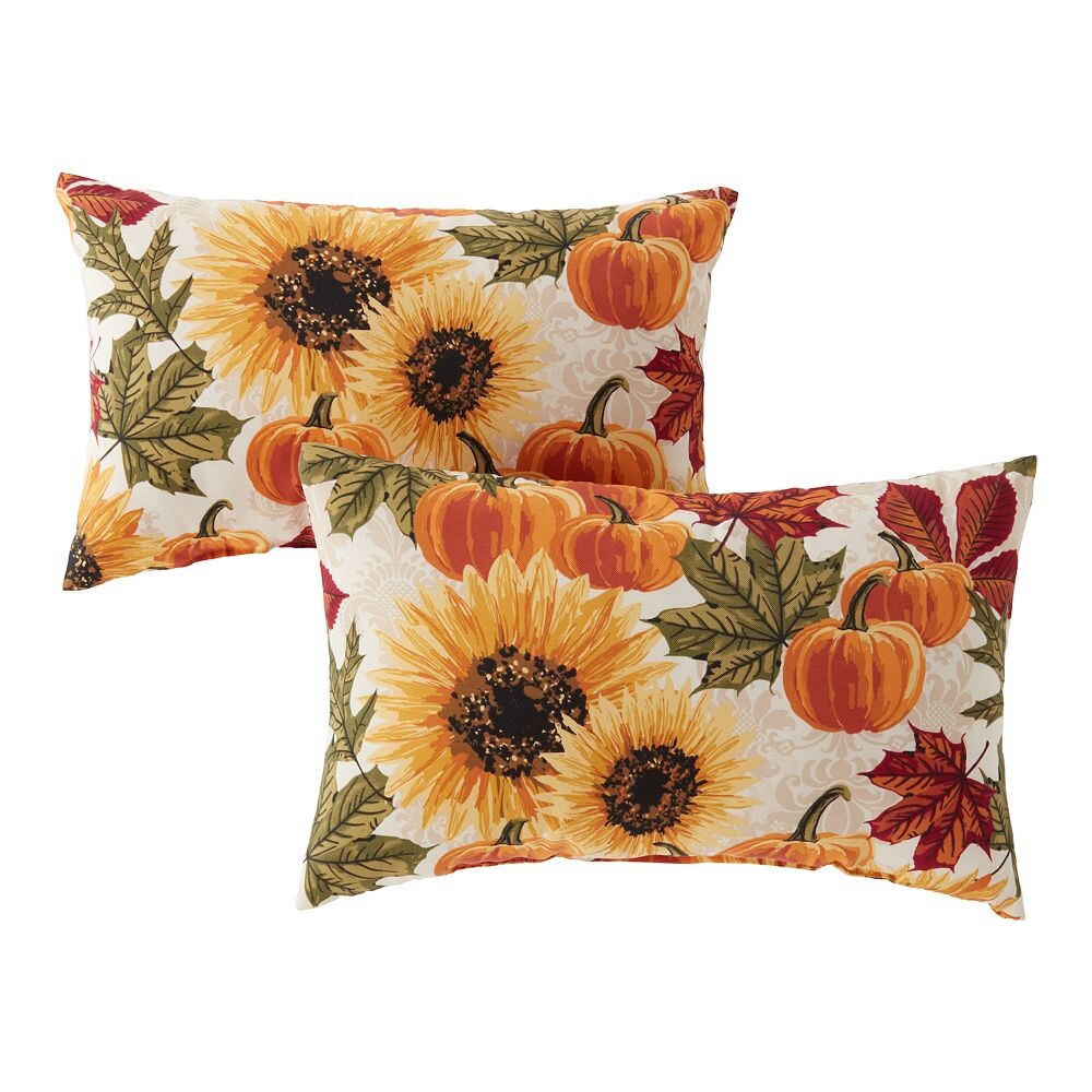 

Greendale Home Fashions Набор из 2 продолговатых декоративных подушек для улицы, цвет Marisol