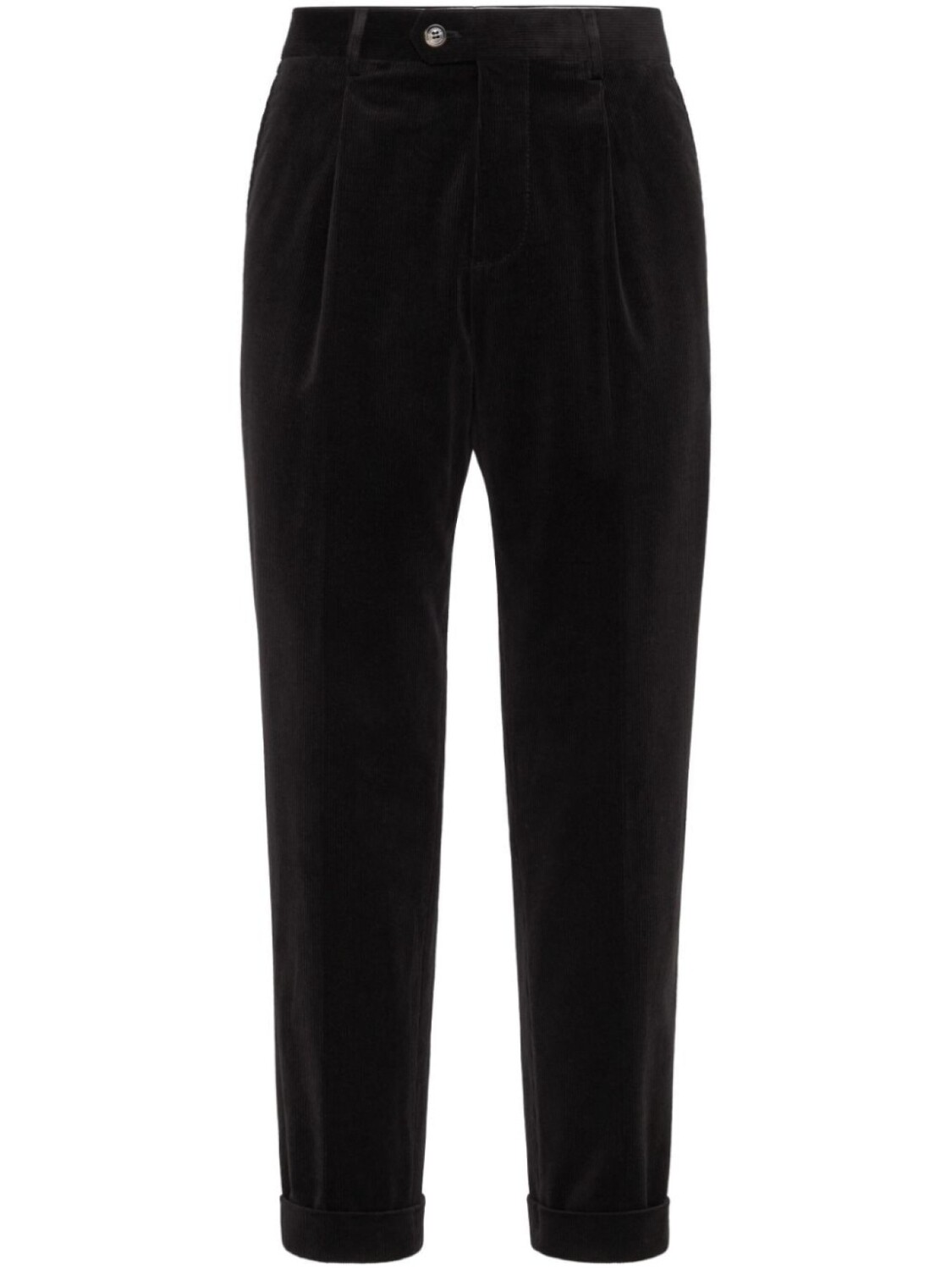 

Brunello Cucinelli вельветовые зауженные брюки, черный