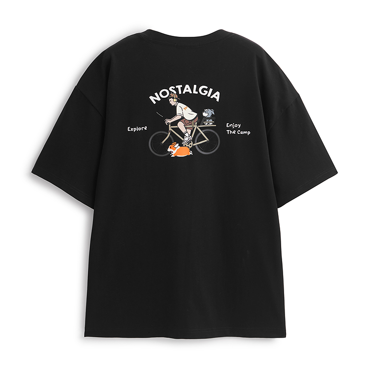 

PEACEBIRD MEN Летняя футболка мужская черная, партия 1