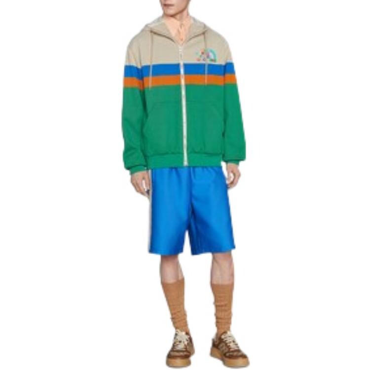 Шорты Gucci X The North Face, синий — фото 3