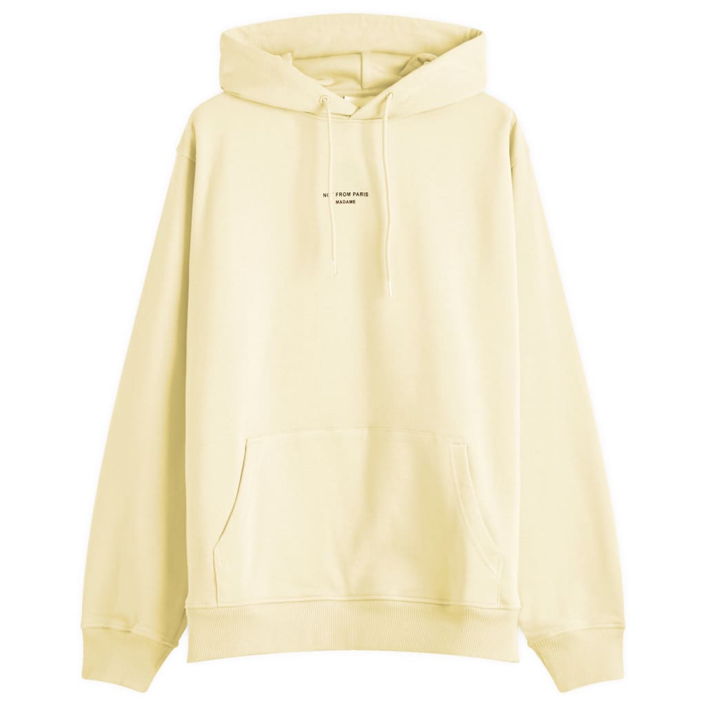 

Худи Not From Paris Madame Classic Drôle De Monsieur, цвет straw