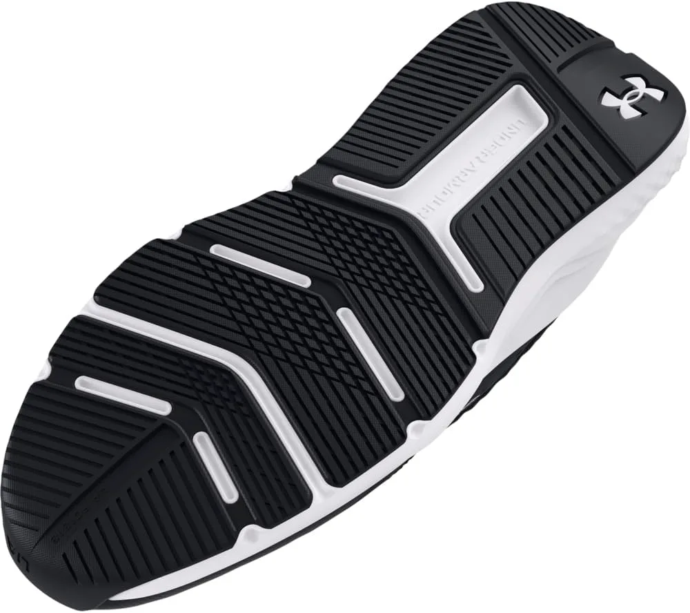 Мужские кроссовки для кросс-тренинга Under Armour Charged Commit Trainer 4 4e, черно-белый — фото 4
